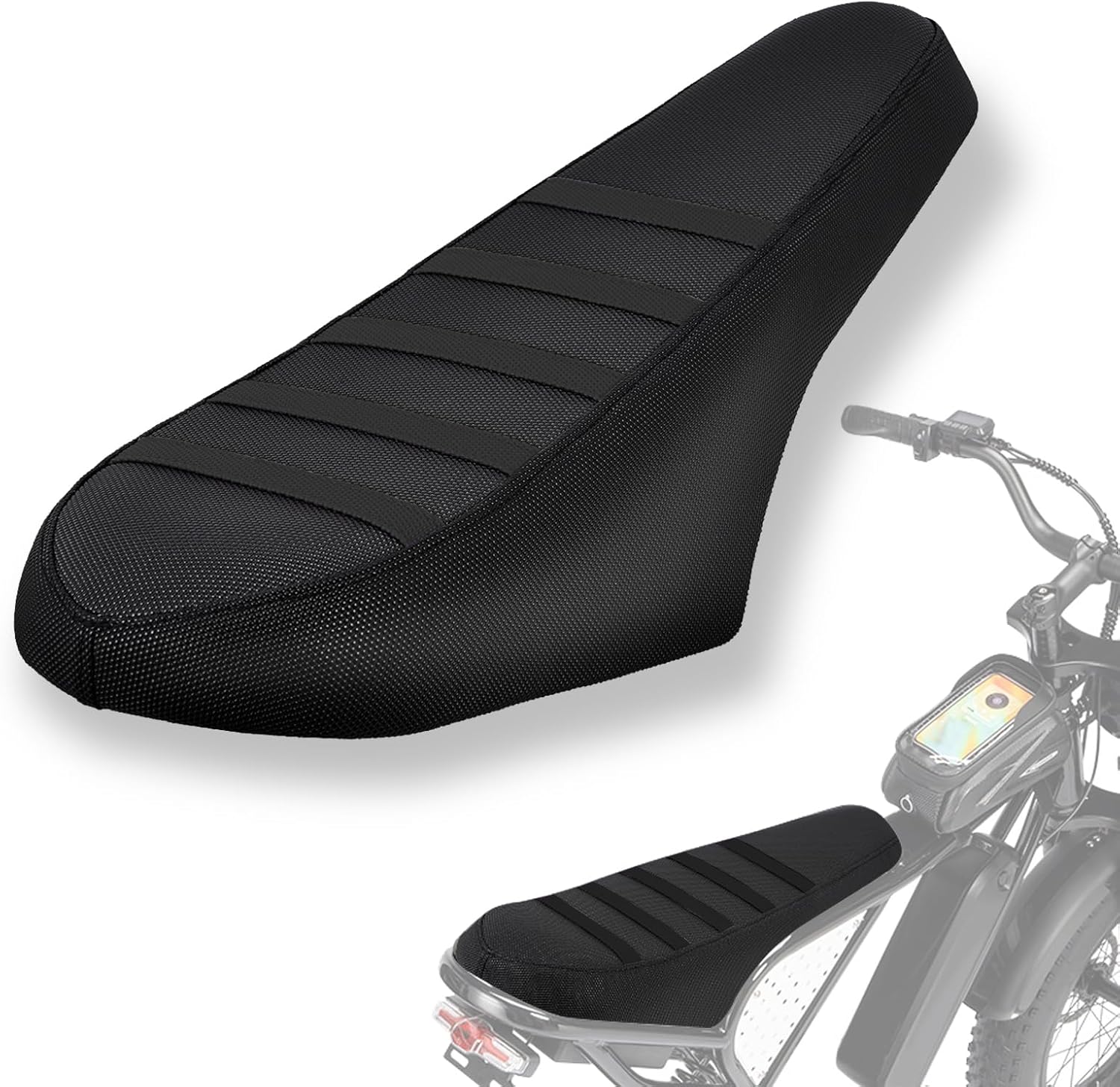 Blacked out ridstar seat cover