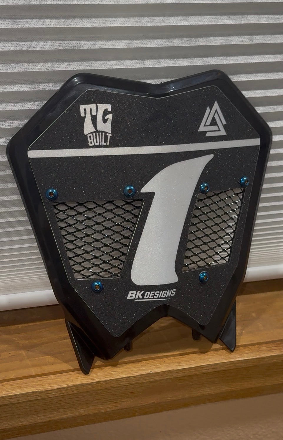 ETM RTR Vented Plate with titanium (black)